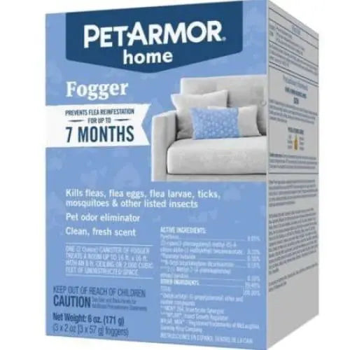 PetArmor Effective Home Flea, Tick Fogger & Pet Odor Eliminator